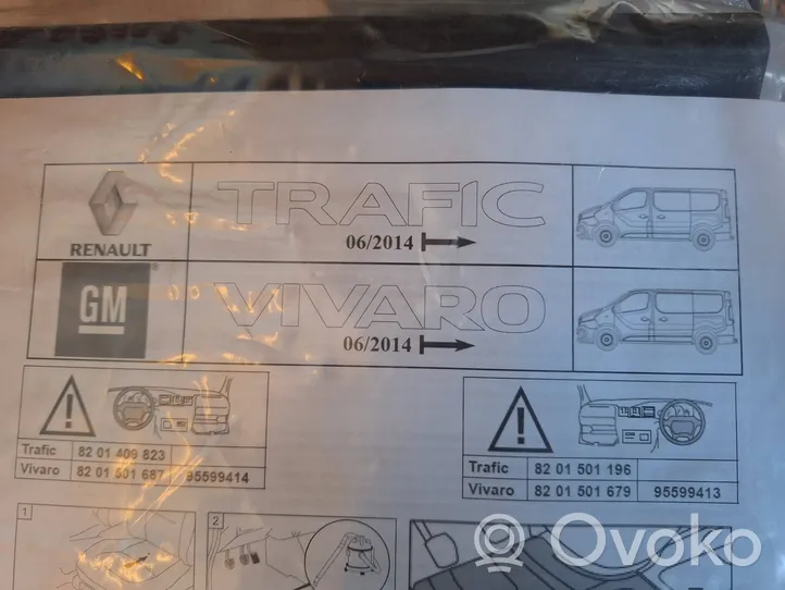 Renault Trafic III (X82) Car floor mat set 8201501196