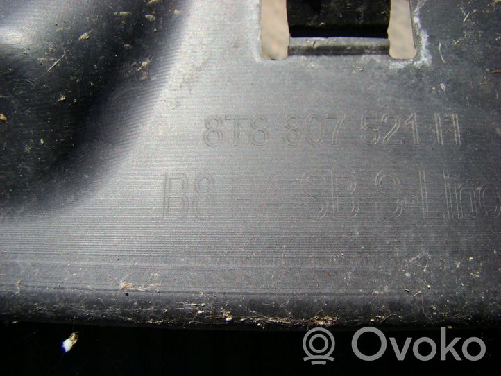 Audi A5 8T 8F Moulure inférieure de pare-chocs arrière 8T8807521H