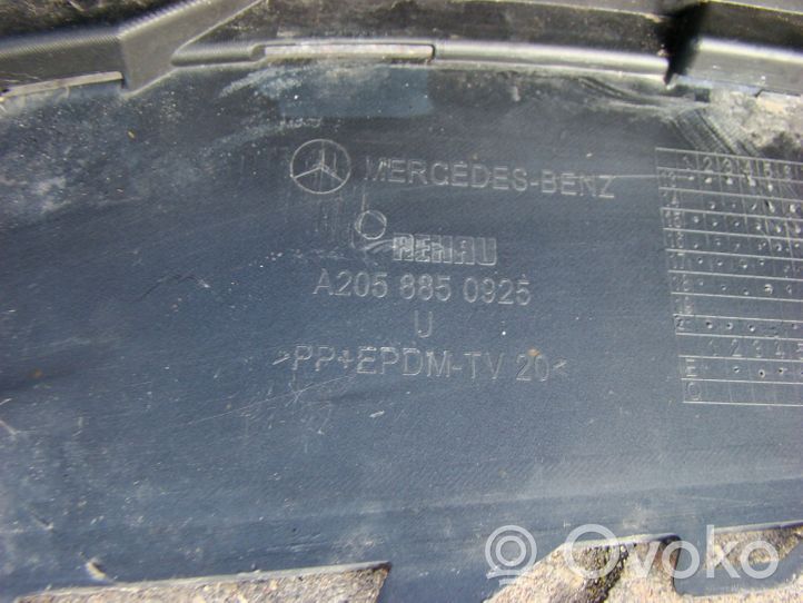 Mercedes-Benz C W205 Zderzak przedni A2058850925