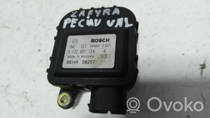 Opel Zafira A A/C air flow flap actuator/motor 0132801134