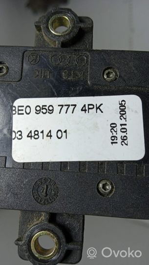 Audi A3 S3 8P Interruttore di controllo del sedile 8E09597774PK