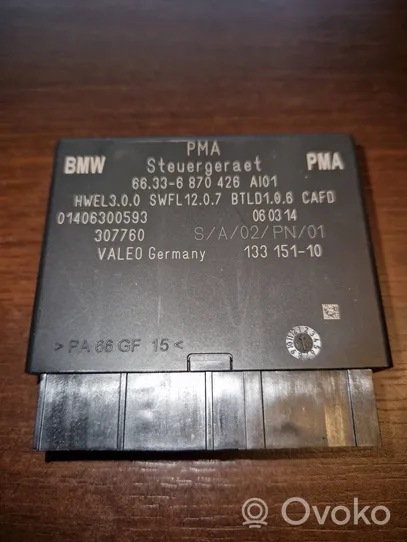 BMW i3 Sterownik / Moduł parkowania PDC 66336870426