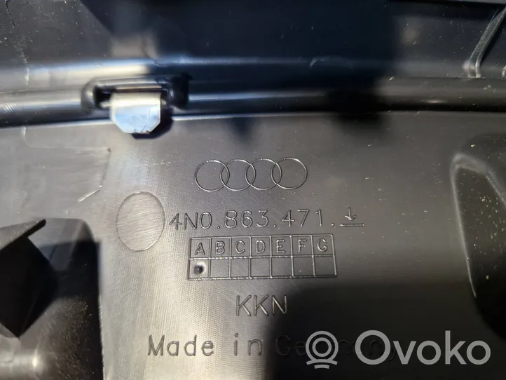 Audi A8 S8 D5 Protector del borde del maletero/compartimento de carga 4N0863471