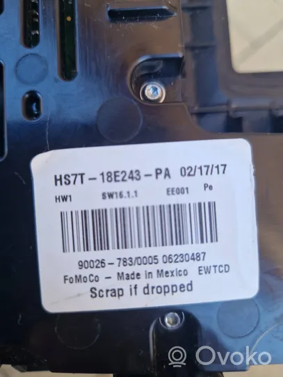 Ford Fusion II Panel klimatyzacji HS7T18E243PA
