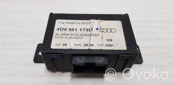Audi A8 S8 D2 4D Boîtier module alarme 4D0951173D