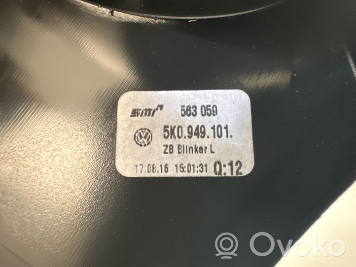 Volkswagen Golf VI Spoguļa plastmasas dekoratīvā apdare 5K0949101