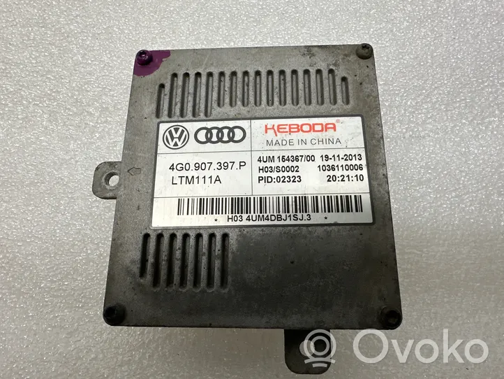 Audi A6 S6 C7 4G Module de ballast de phare Xenon 4G0907397P