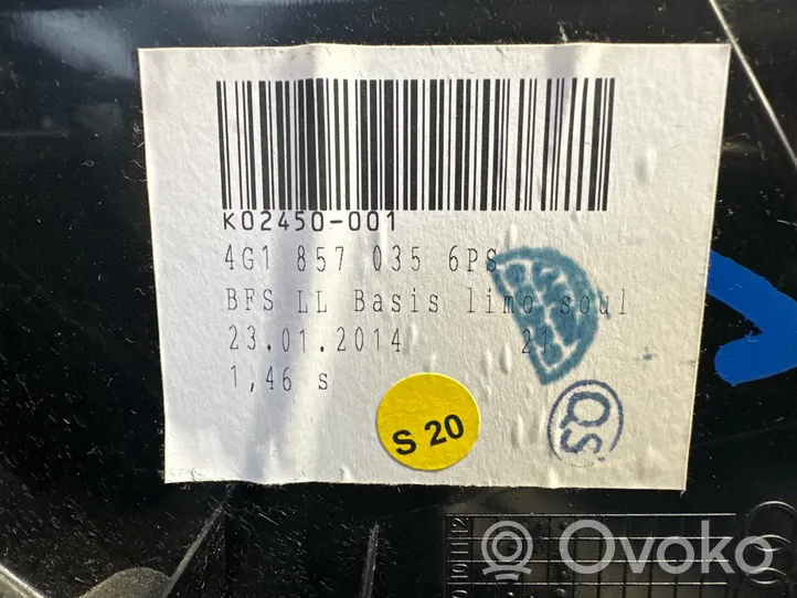 Audi A6 S6 C7 4G Set vano portaoggetti 4G1857035