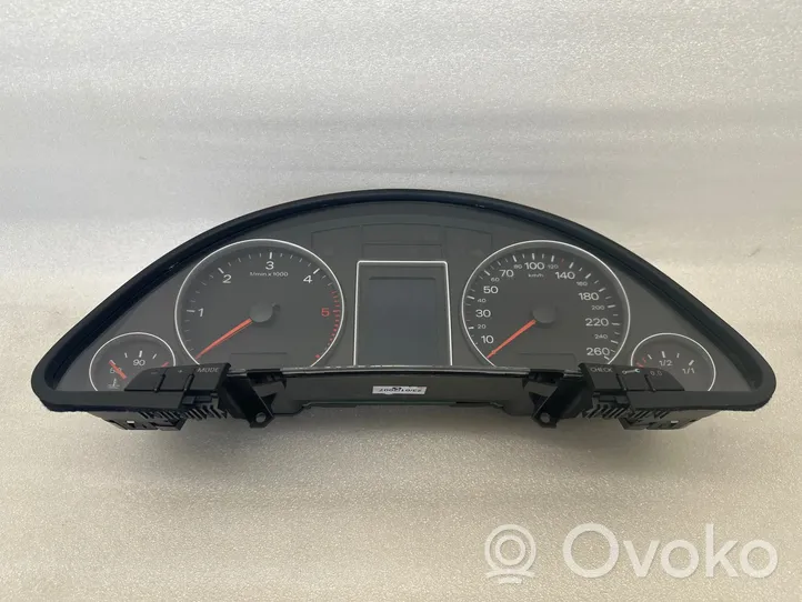 Audi A4 S4 B6 8E 8H Compteur de vitesse tableau de bord 8E0920901H