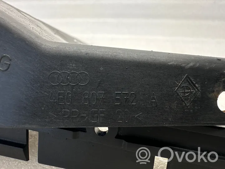 Audi A8 S8 D3 4E Support de pare-chocs arrière 4E0807571A