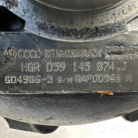 Audi A6 S6 C7 4G Turboahdin HGR059145874J