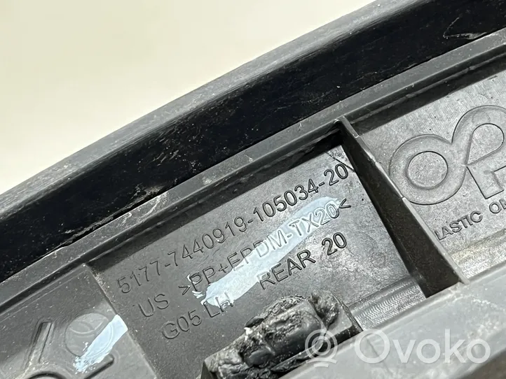 BMW X5 G05 Listwa / Nakładka na błotnik przedni 5177744019