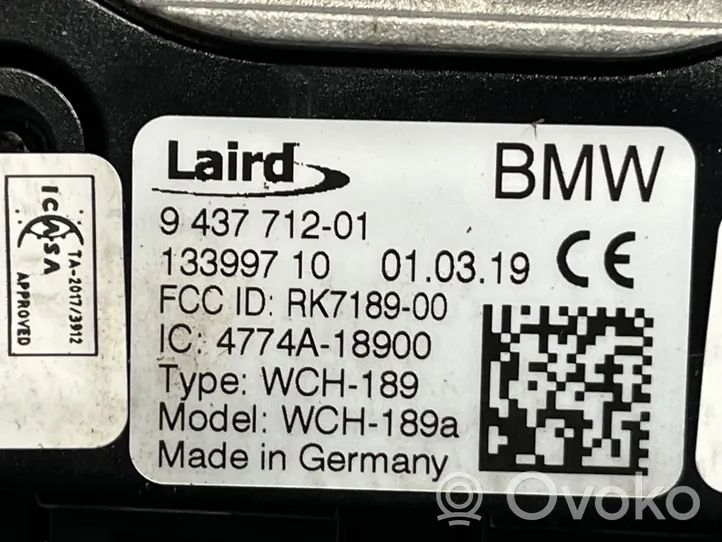 BMW X5 G05 Module de charge sans fil 9437712