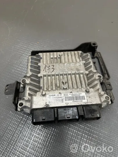 Peugeot 407 Sterownik / Moduł ECU 5WS40204ET