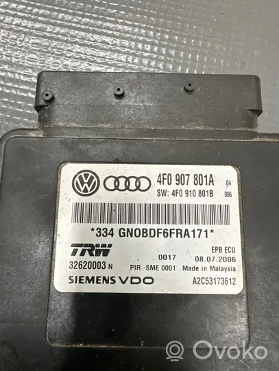 Audi A6 S6 C6 4F Centralina/modulo sistema frenante 4F0907801A