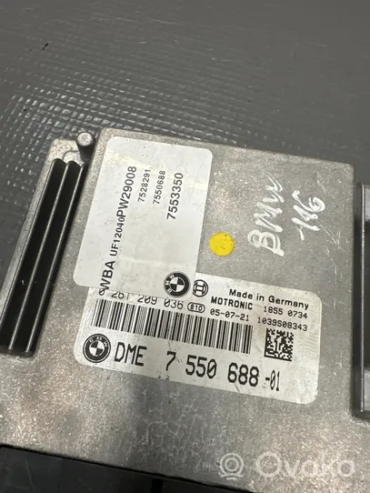 BMW 1 E81 E87 Calculateur moteur ECU 7550688