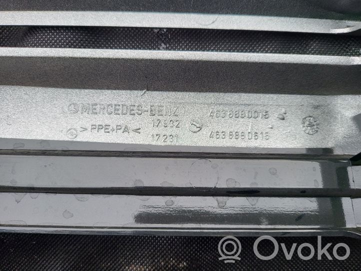 Mercedes-Benz G W461 463 Griglia superiore del radiatore paraurti anteriore 4638880015
