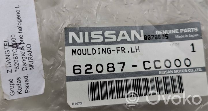 Nissan Murano Z50 Cache-poussière de phare avant 62087CC000