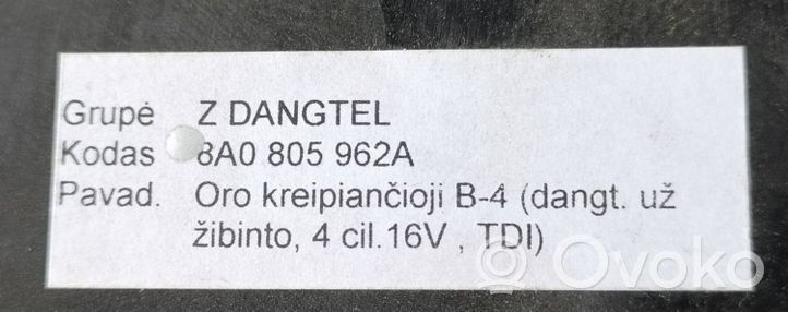 Audi Cabriolet B3 8G Repuesto del conducto de ventilación 8A0805962A