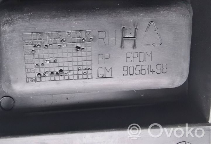 Opel Astra G Rivestimento anteriore minigonna laterale GM90561498