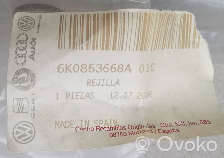 Seat Ibiza II (6k) Rejilla inferior del parachoques delantero 6K0853667