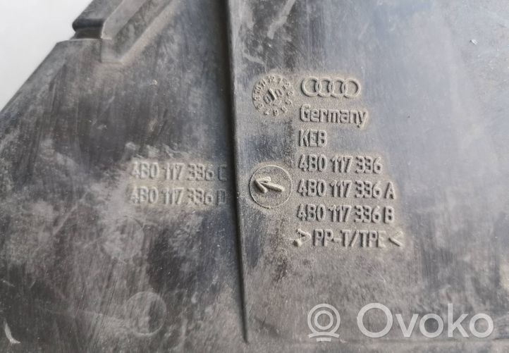 Audi A6 S6 C5 4B Parte del condotto di aspirazione dell'aria 4B0117336C