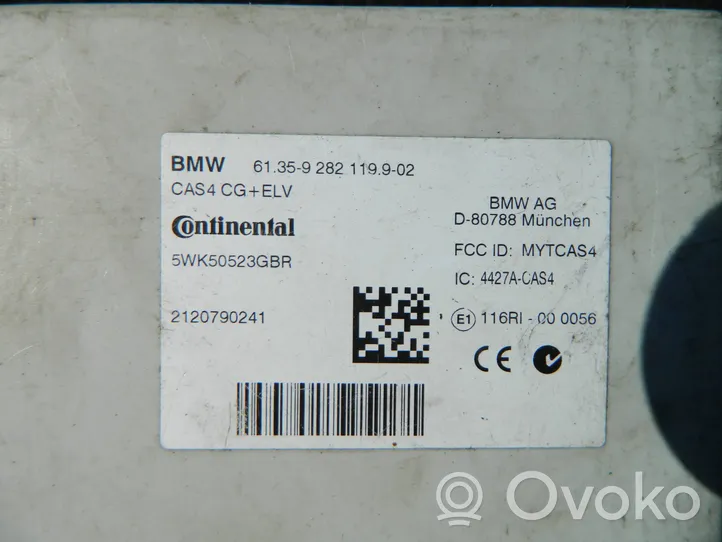 BMW 5 F10 F11 Centralina/modulo CAS 9282119