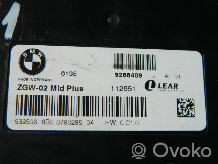 BMW 5 F10 F11 Modulo di controllo accesso 9266409