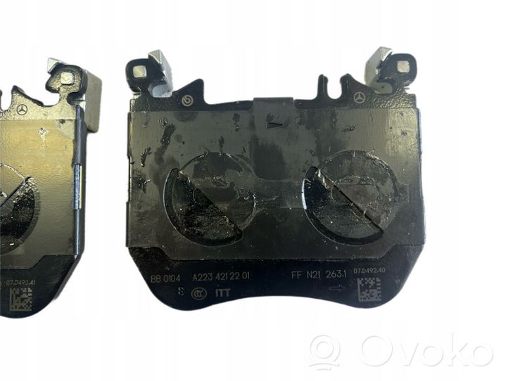 A2234212101 Mercedes-Benz S W223 Brake pads (front), 108.45 € | RRR 