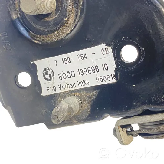 BMW 5 F10 F11 Cavo di rilascio vano motore/cofano 7183763