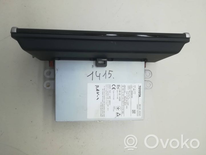 Toyota RAV 4 (XA50) Radio/CD/DVD/GPS-pääyksikkö 8614042541