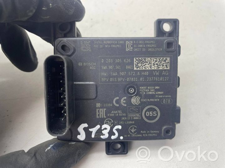 Volkswagen Golf VIII Capteur radar de distance 0203305626