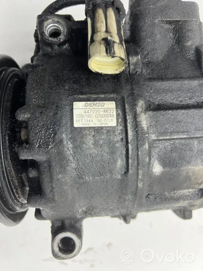 Renault Vel Satis Ilmastointilaitteen kompressorin pumppu (A/C) 4472208622