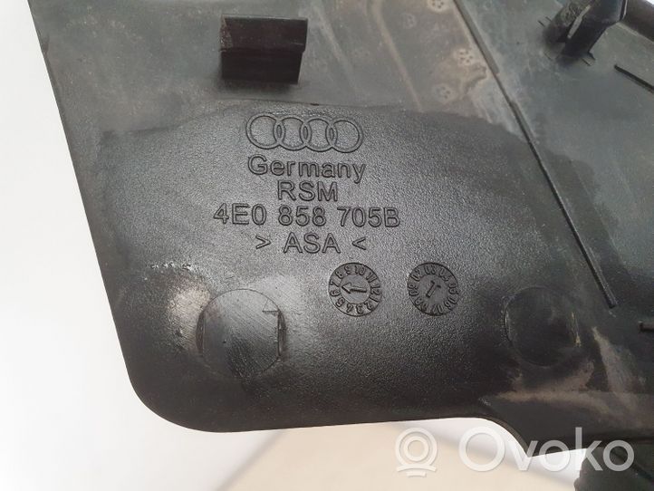 Audi A8 S8 D3 4E Altro elemento di rivestimento della portiera anteriore 4E0858705B