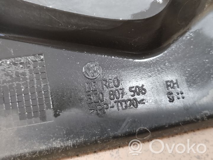 Volkswagen PASSAT B6 Staffa di rinforzo montaggio del paraurti anteriore 3C0807506