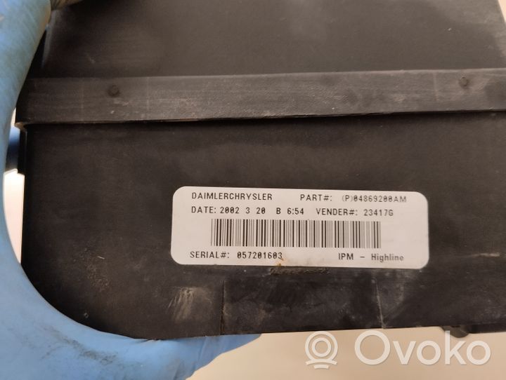 Chrysler Voyager Module de fusibles P04869200AM