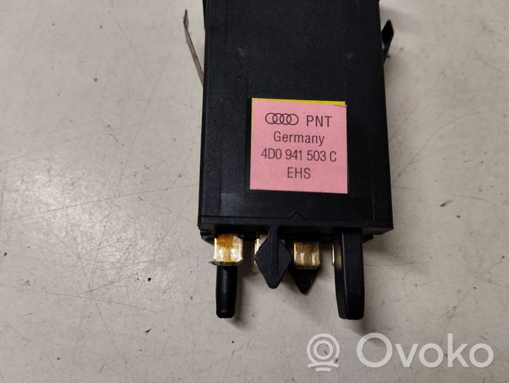 Audi A8 S8 D2 4D Bouton de dégivrage pare-brise 4D0941503C