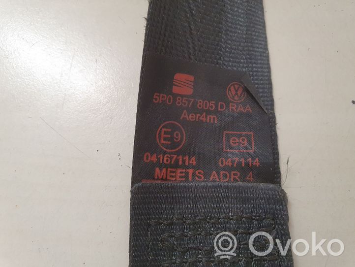 Seat Altea XL Rear seatbelt 5P0857805D