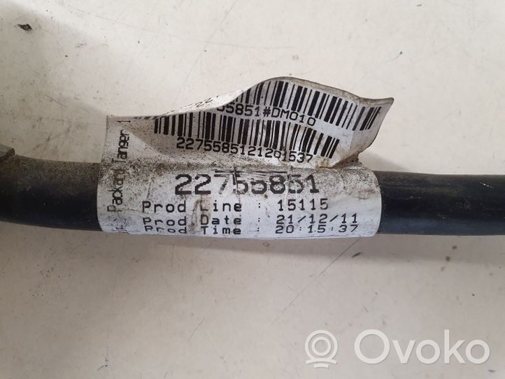 Opel Insignia A Cavo negativo messa a terra (batteria) 22755851