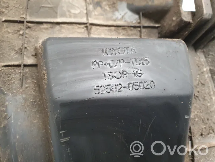 Toyota Avensis T270 Revestimientos de la aleta guardabarros antisalpicaduras trasera 5259205020