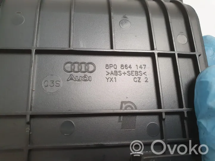 Audi A3 S3 8P Panelės stalčiuko/lentinėlės paklotėlis 8P0864147