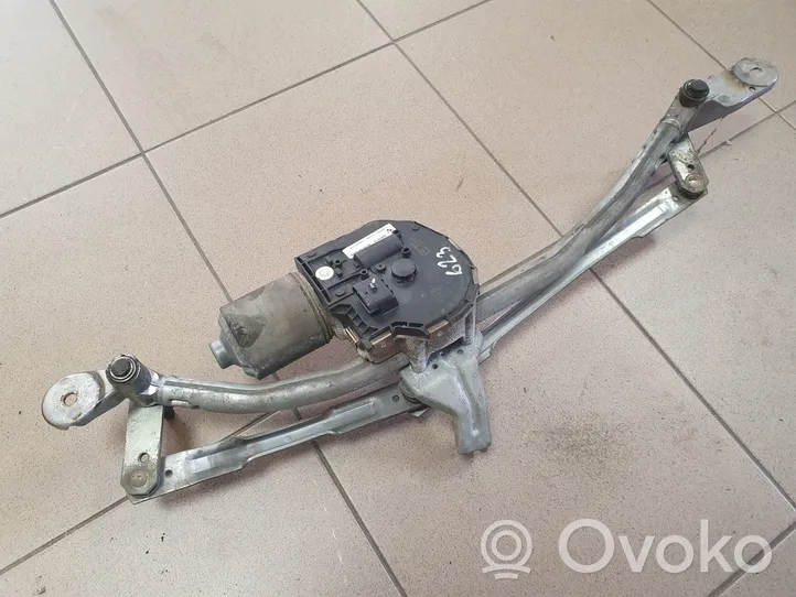 BMW 7 F01 F02 F03 F04 Mechanizm i silniczek wycieraczek szyby przedniej / czołowej 4441879