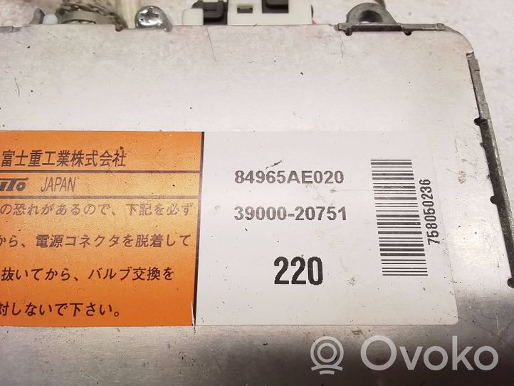 Subaru Legacy Moduł poziomowanie świateł Xenon 84965AE020