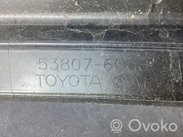 Toyota Land Cruiser (J150) Panel wykończeniowy błotnika 5380760110