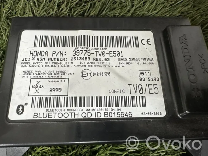 Honda Civic Sterownik / Moduł ECU 39775TV0E501