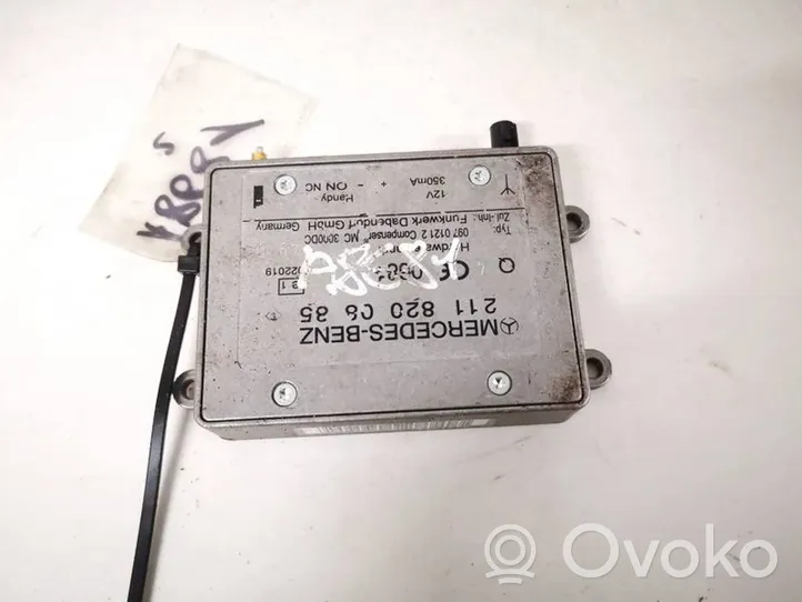 Mercedes-Benz ML W164 Module unité de contrôle d'antenne 2118200885