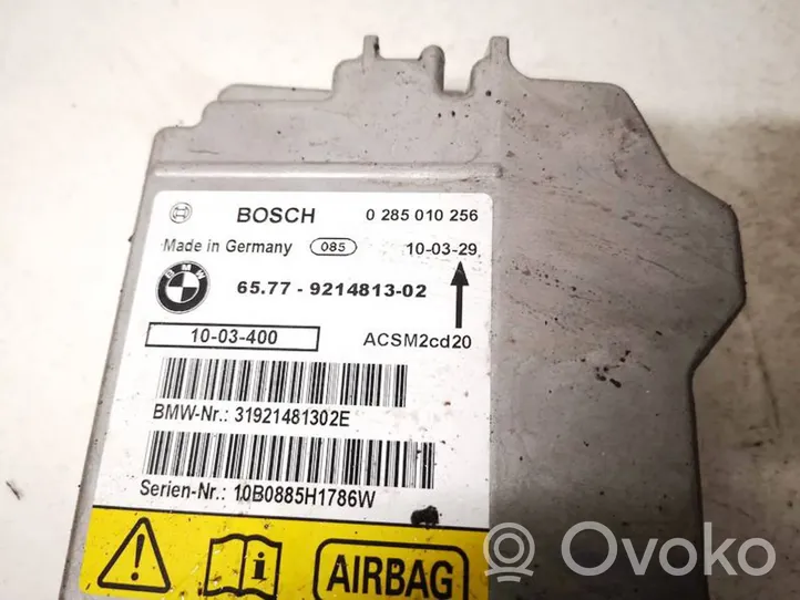 BMW X5 E70 Module de contrôle airbag 6577921481302