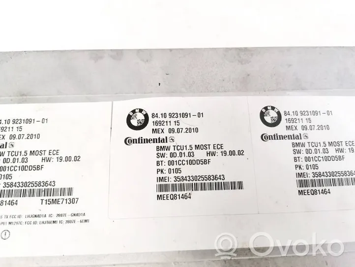 BMW X5 E70 Muut ohjainlaitteet/moduulit 8410923109101