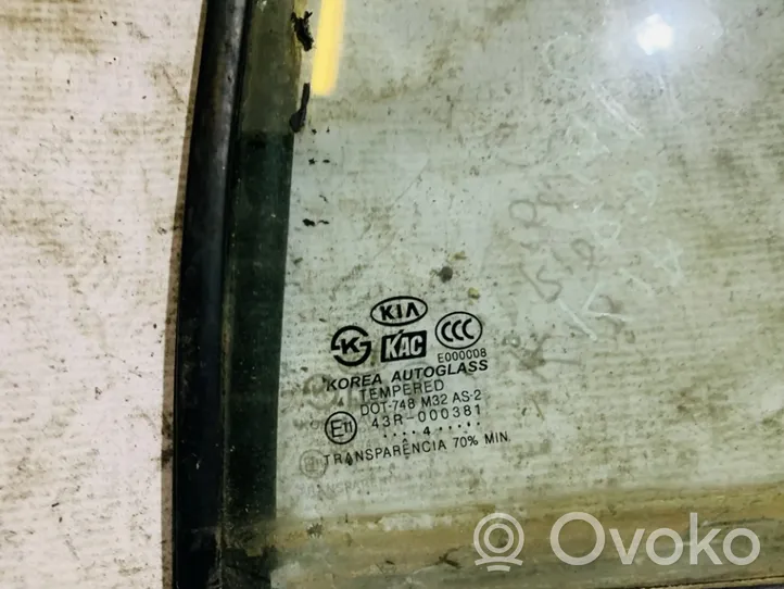 KIA Rio Vetro del deflettore posteriore 