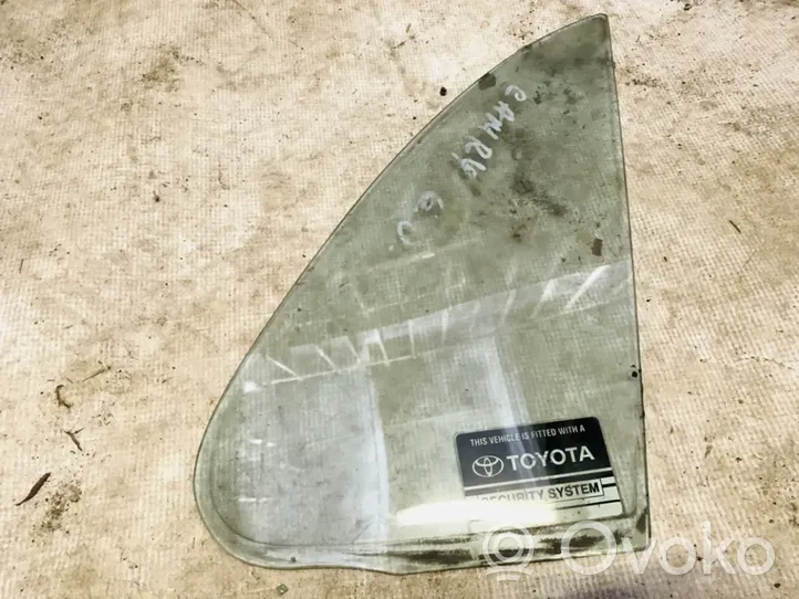 Toyota Camry Rear vent window glass 